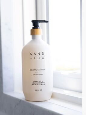 SAND + FOG Coastal Cashmere Shower Gel — 32oz